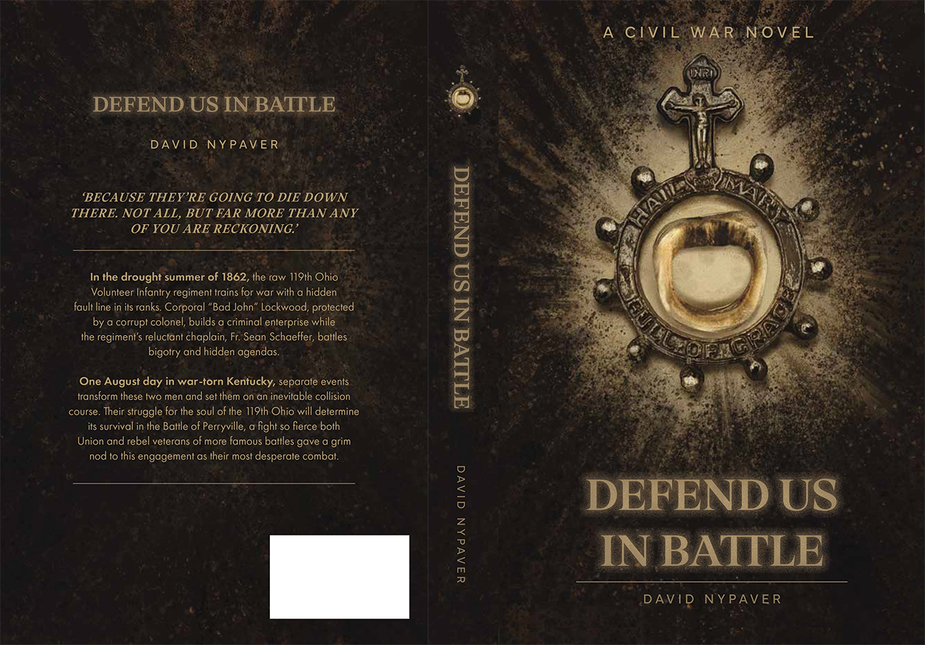Defend Us In Battle full cover design