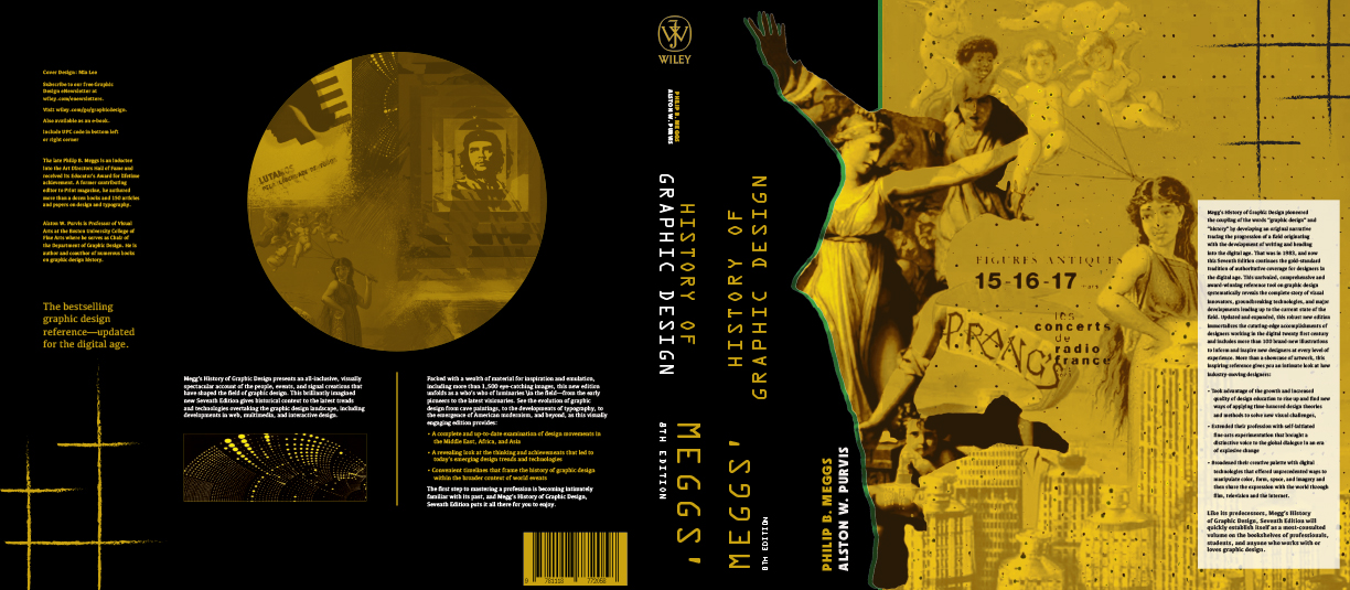 Megg's textbook cover design, image dominant